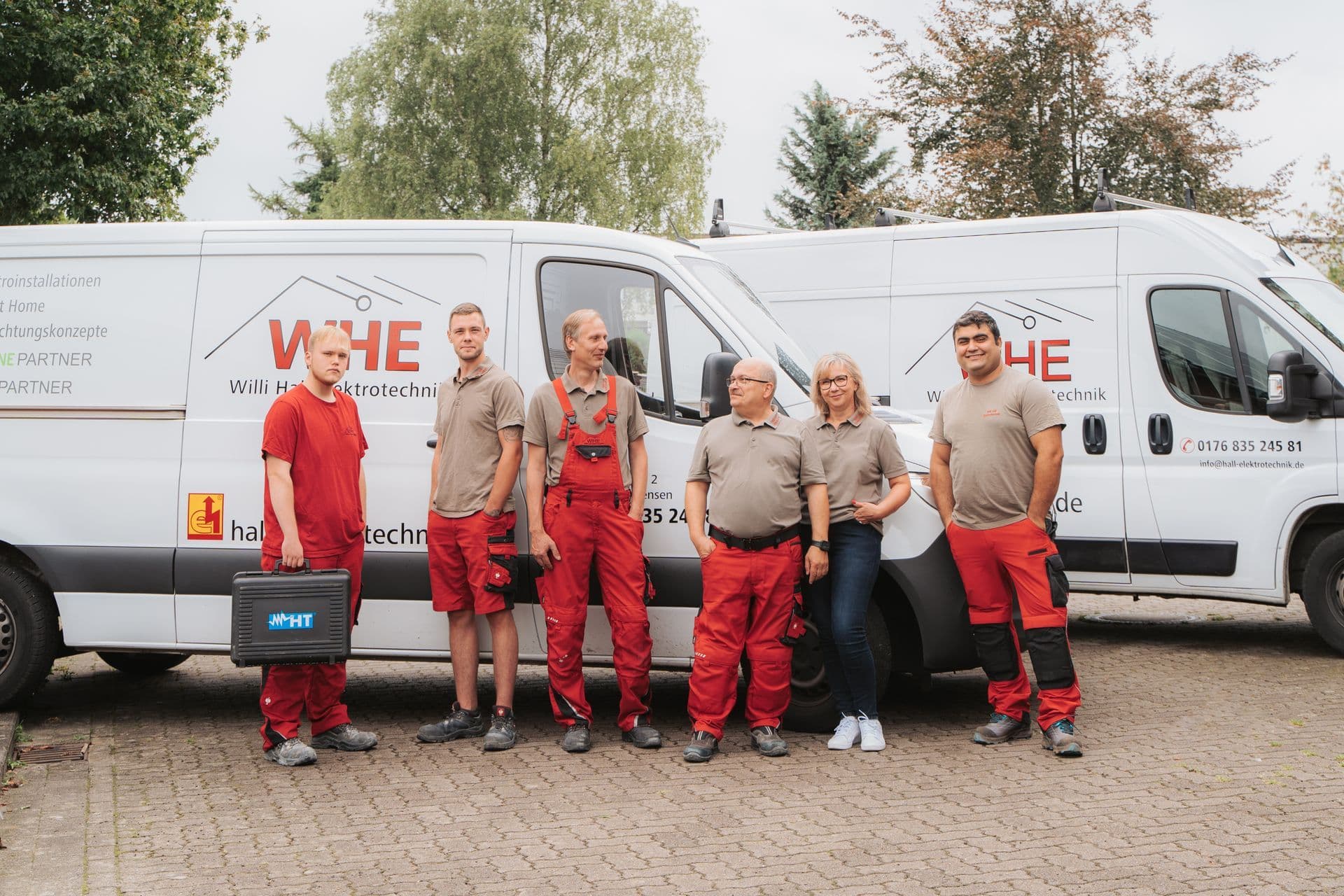 Das Team von Willi Hall Elektrotechnik